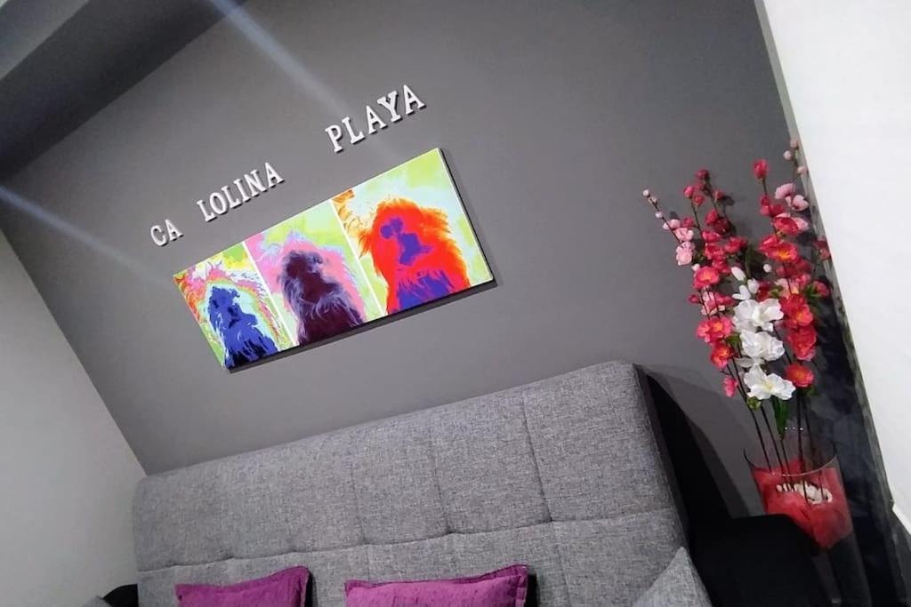 Ca Lolina Playa Apartman Gijón Kültér fotó